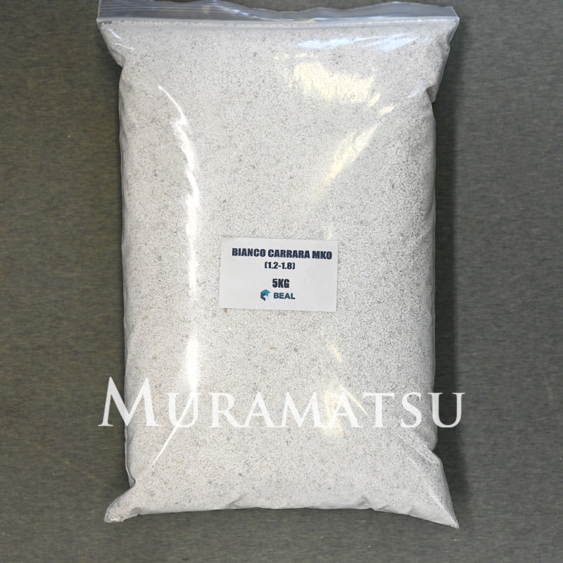 ビアンコ・カララ BIANCO CARRARA MK0（1.2-1.8MM） 5KG – 村松建材