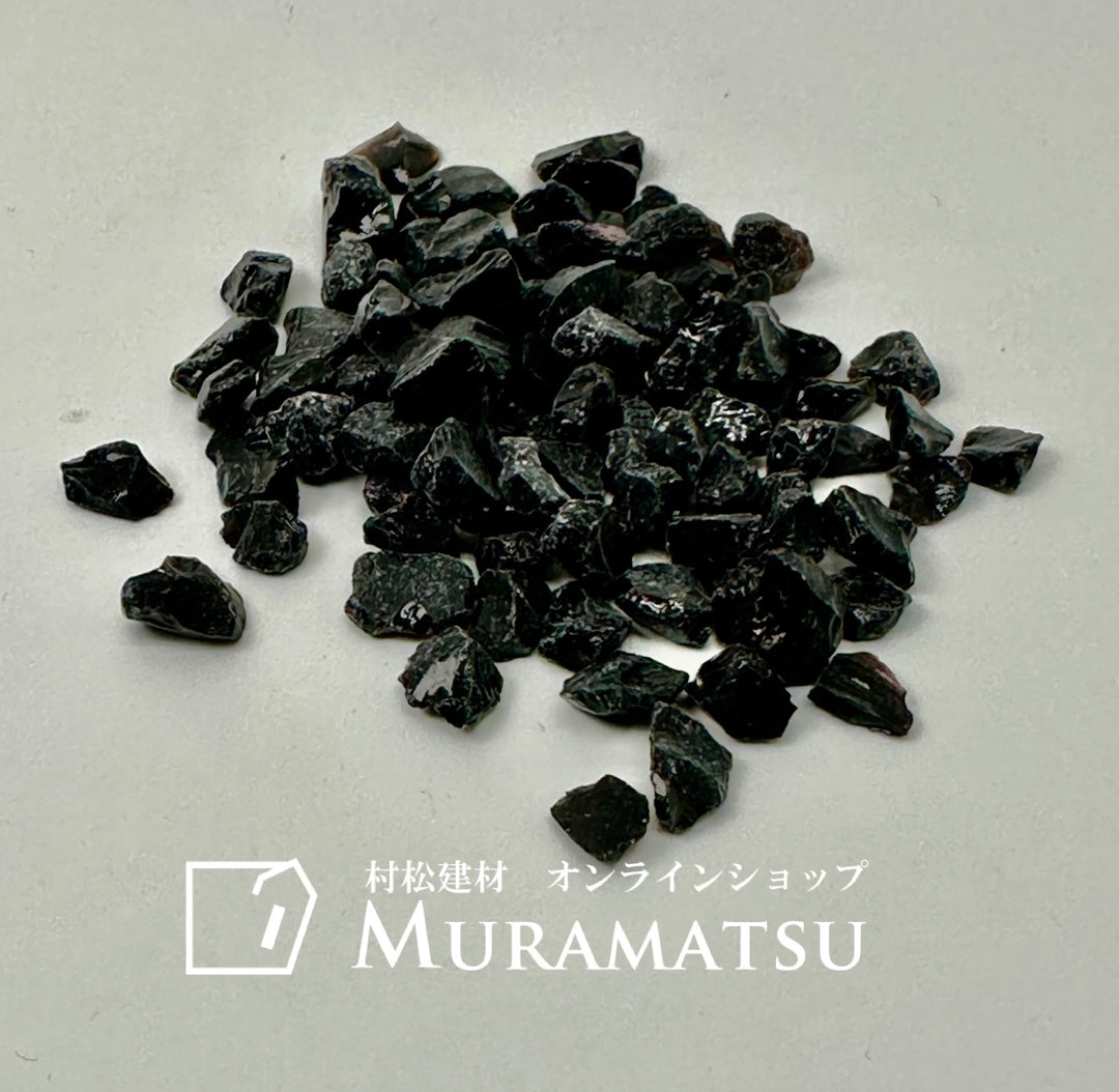 ガラス骨材　ブラック　3〜6mm　　１kg（送料込み）