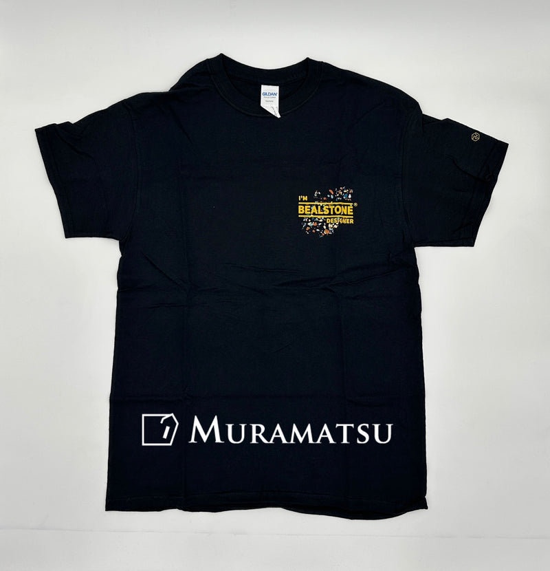 BEAL STONE Tシャツ半袖　（黒）サイズ　M
