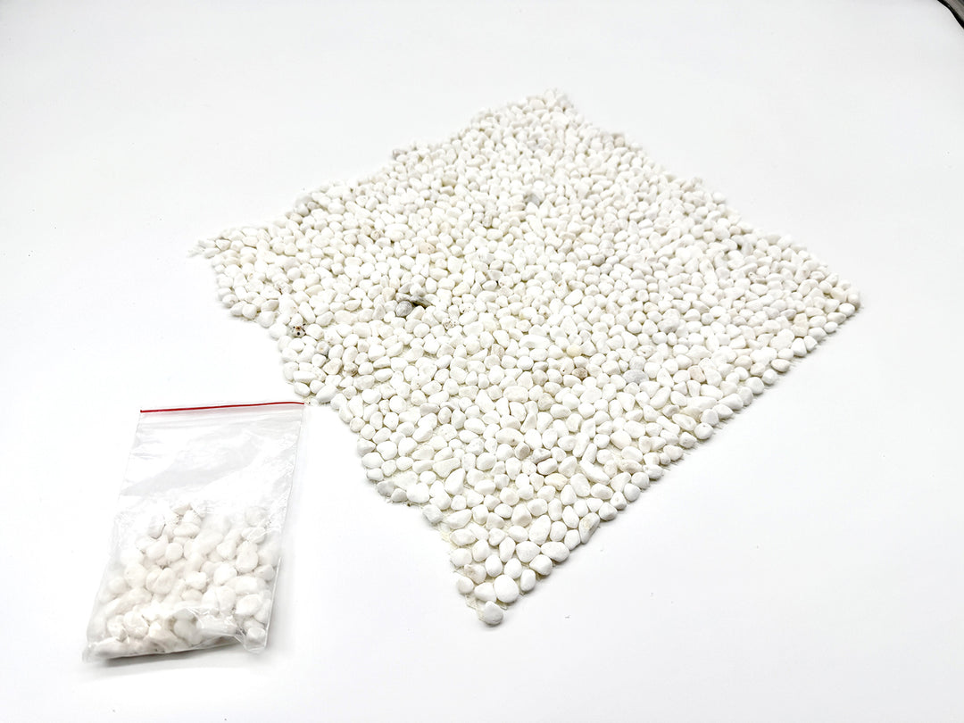 洗い出しシート 607(Dolonite) 2分 7-9mm 11枚入＋予備石/約1㎡ 1辺直線