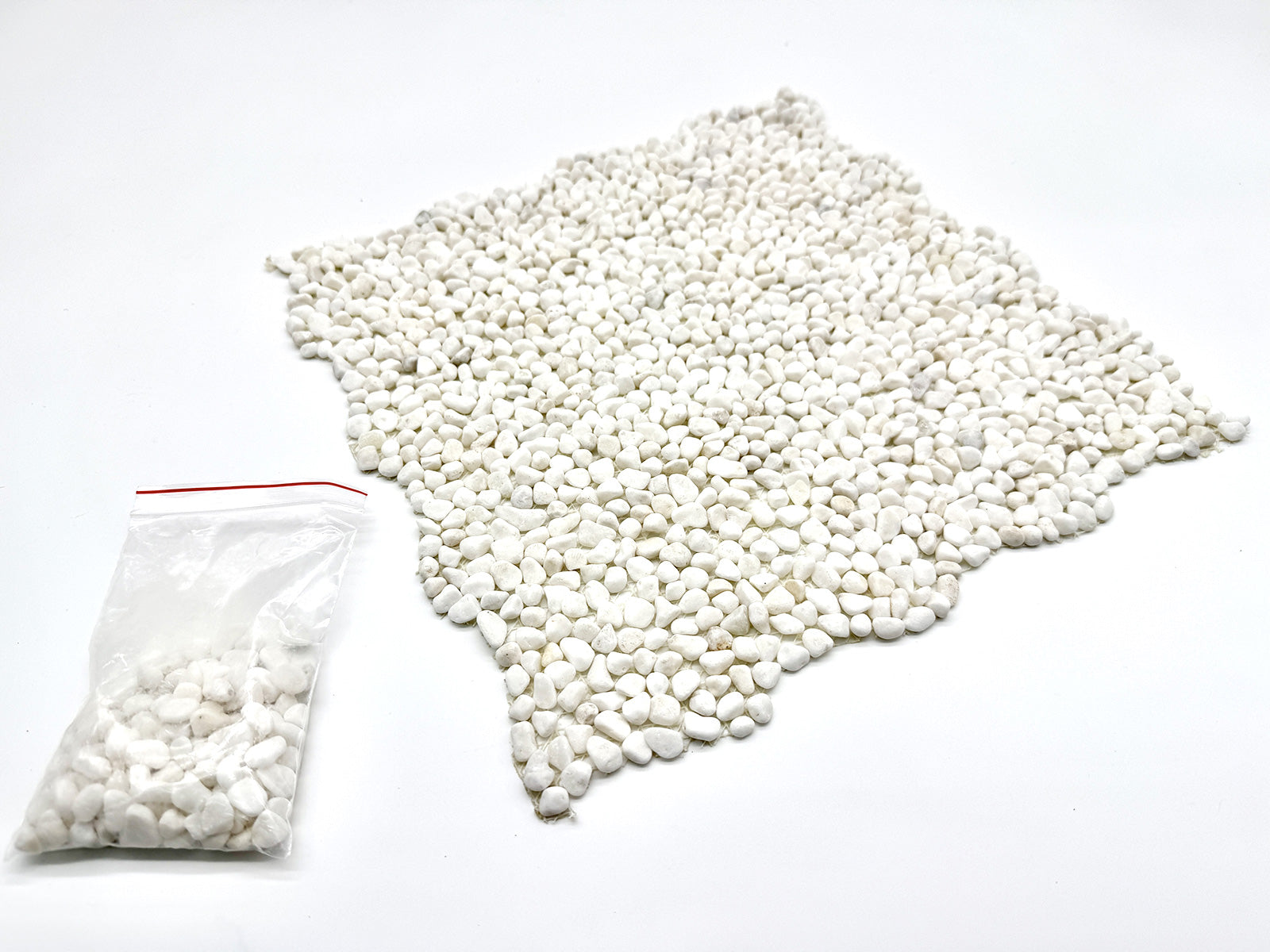 洗い出しシート 607(Dolonite) 2分 7-9mm 11枚入＋予備石/約1㎡ 4辺波型