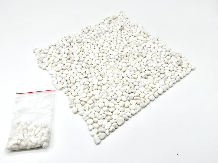 洗い出しシート 607(Dolonite) 3分 9-13mm 11枚入＋予備石/約1㎡ 1辺直線