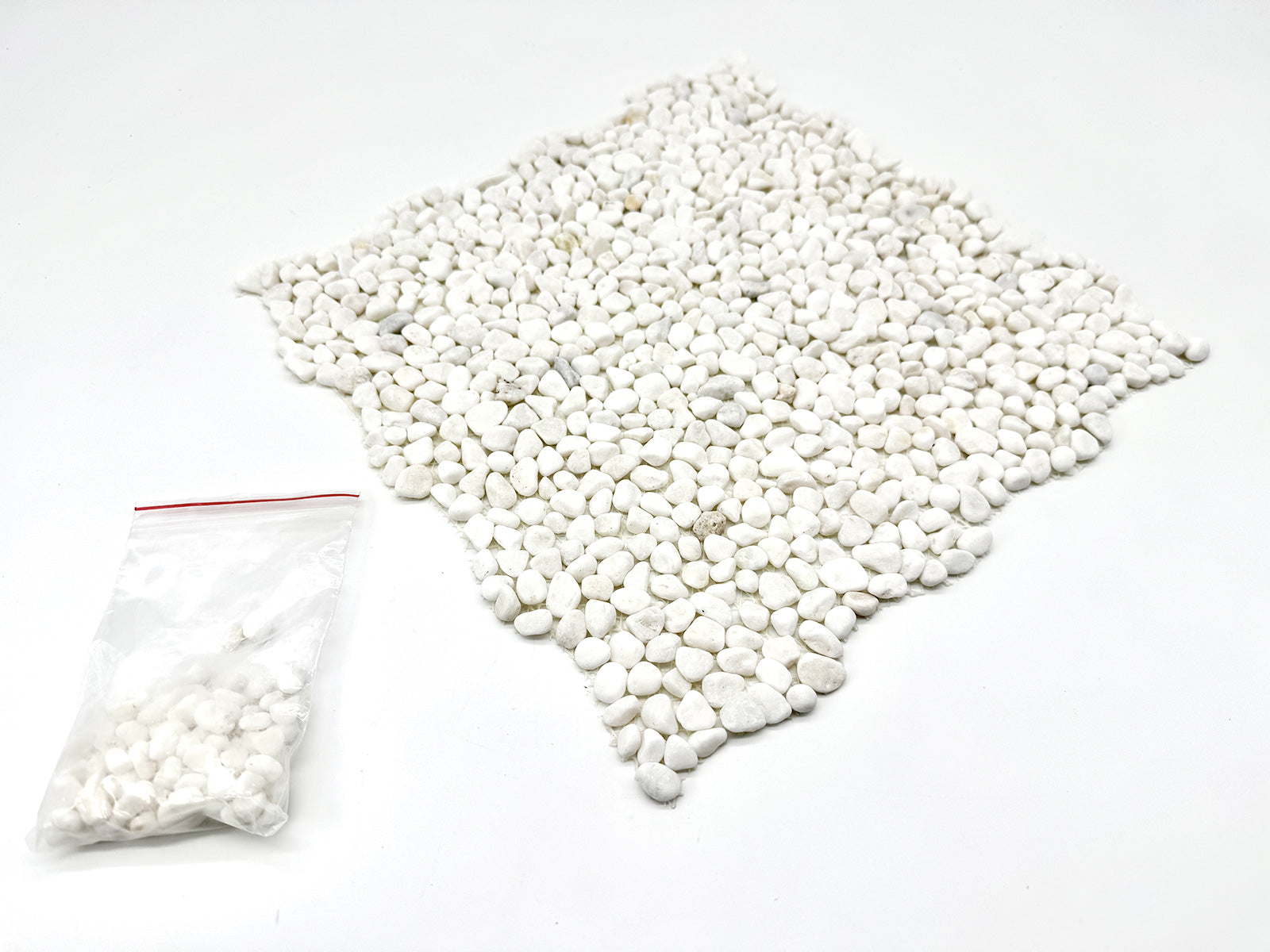 洗い出しシート 607(Dolonite) 3分 9-13mm 11枚入＋予備石/約1㎡ 4辺波型