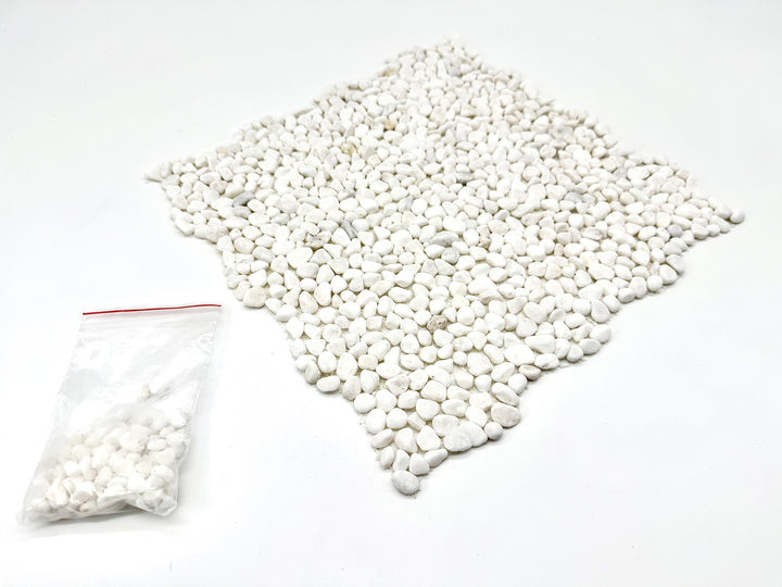 洗い出しシート 607(Dolonite) 3分 9-13mm 11枚入＋予備石/約1㎡ 4辺波型