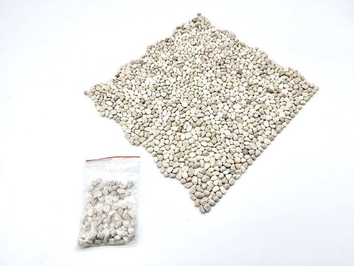 洗い出しシート 702(Beige Pebble) 2分 7-9mm 11枚入＋予備石/約1㎡ 1辺直線