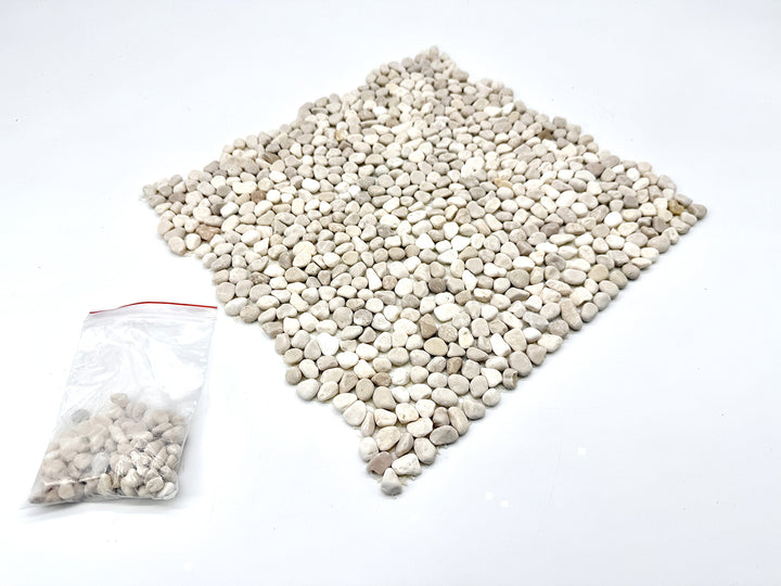 洗い出しシート 702(Beige Pebble) 3分 9-13mm 11枚入＋予備石/約1㎡ 1辺直線