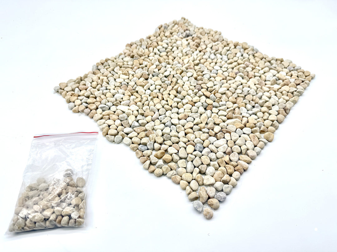 洗い出しシート 710(Vietnam Yellow Stone) 3分 9-13mm 11枚入＋予備石/約1㎡ 1辺直線