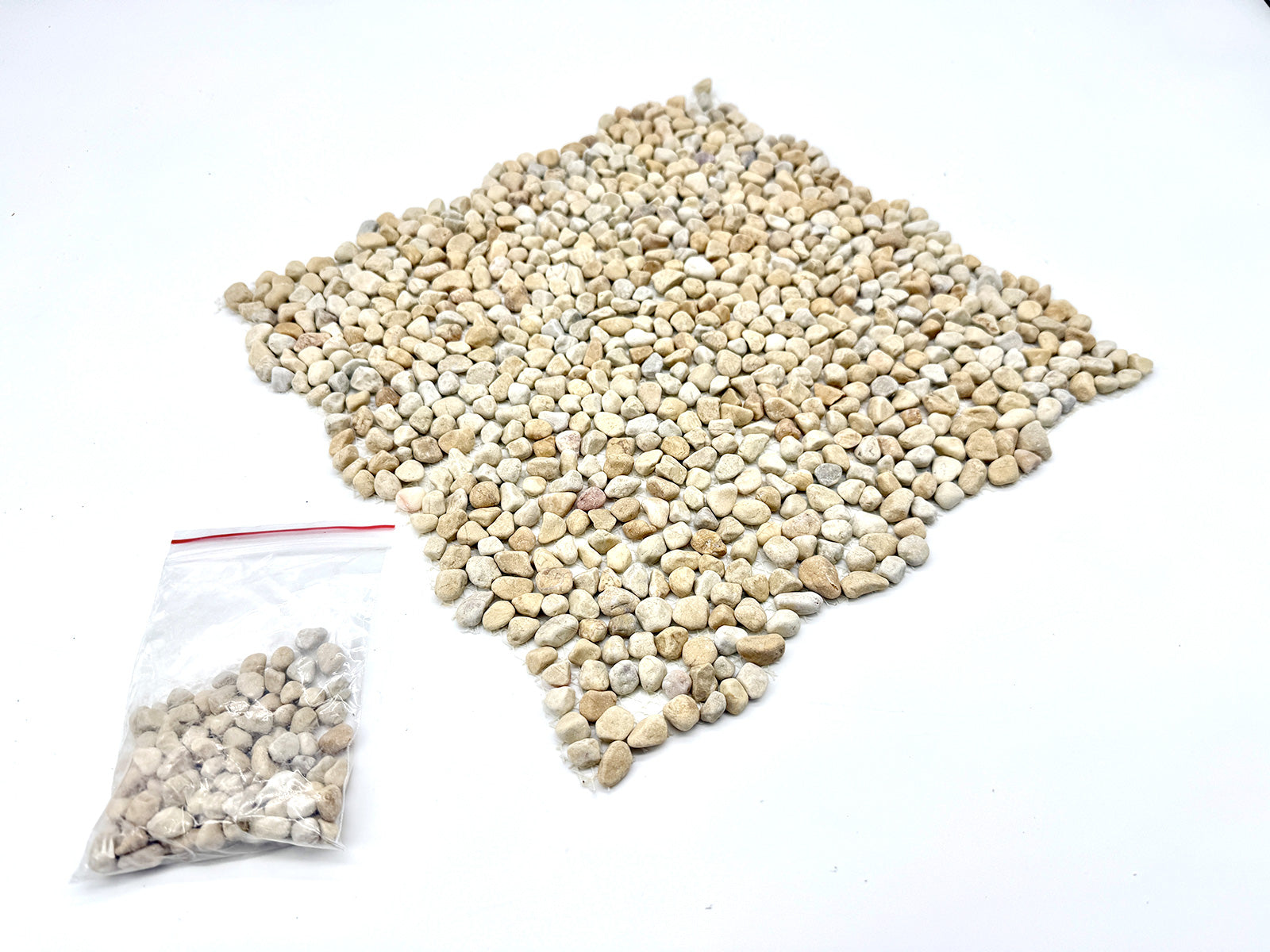 洗い出しシート 710(Vietnam Yellow Stone) 3分 9-13mm 11枚入＋予備石/約1㎡ 4辺波型