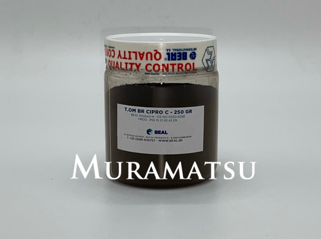 テラ・オンブラ・シプロ・ブリュックＣ こげ茶（Ｔ.ＯＭ ＣＩＰＲＯ ＢＲ Ｃ ）２５０ｇ