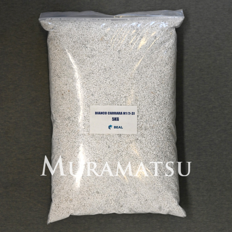 ビアンコ・カララ BIANCO CARRARA  N1(1-3MM) ５KG