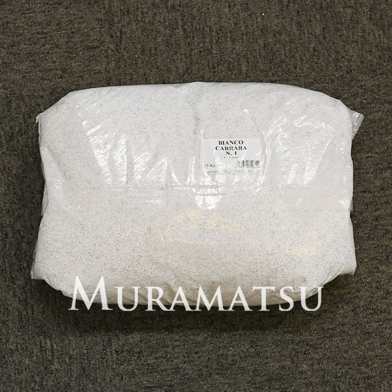 ビアンコ・カララ BIANCO CARRARA N1  （1-3MM) ２５KG